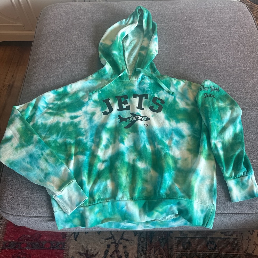 NY JETS NFL TIE-Dye Hoodie